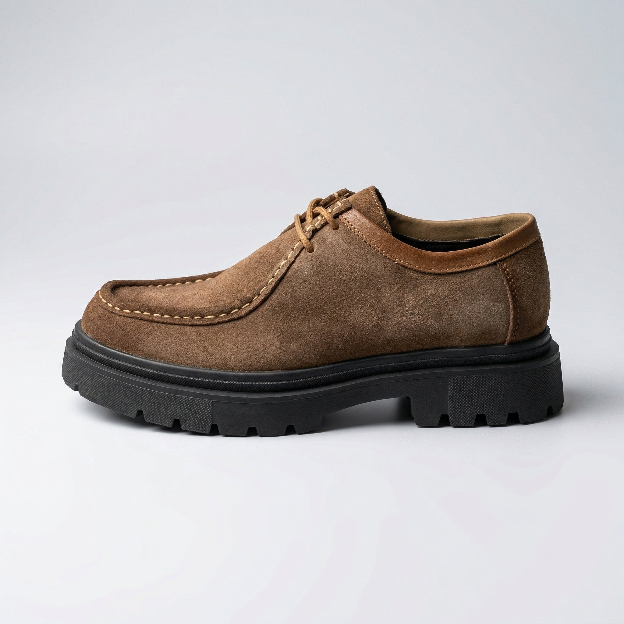VELLANTE – SAND SHADE SUEDE DERBY