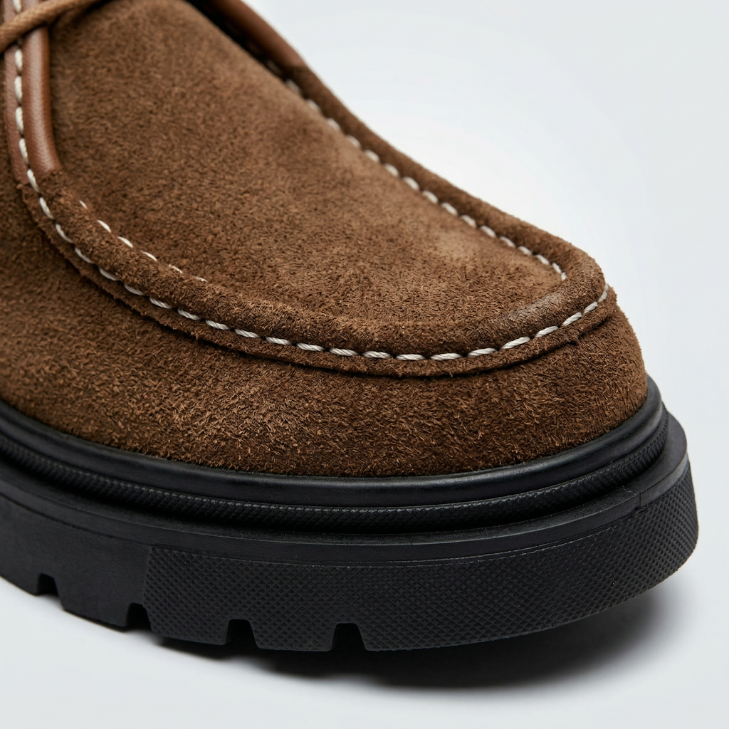 VELLANTE – SAND SHADE SUEDE DERBY