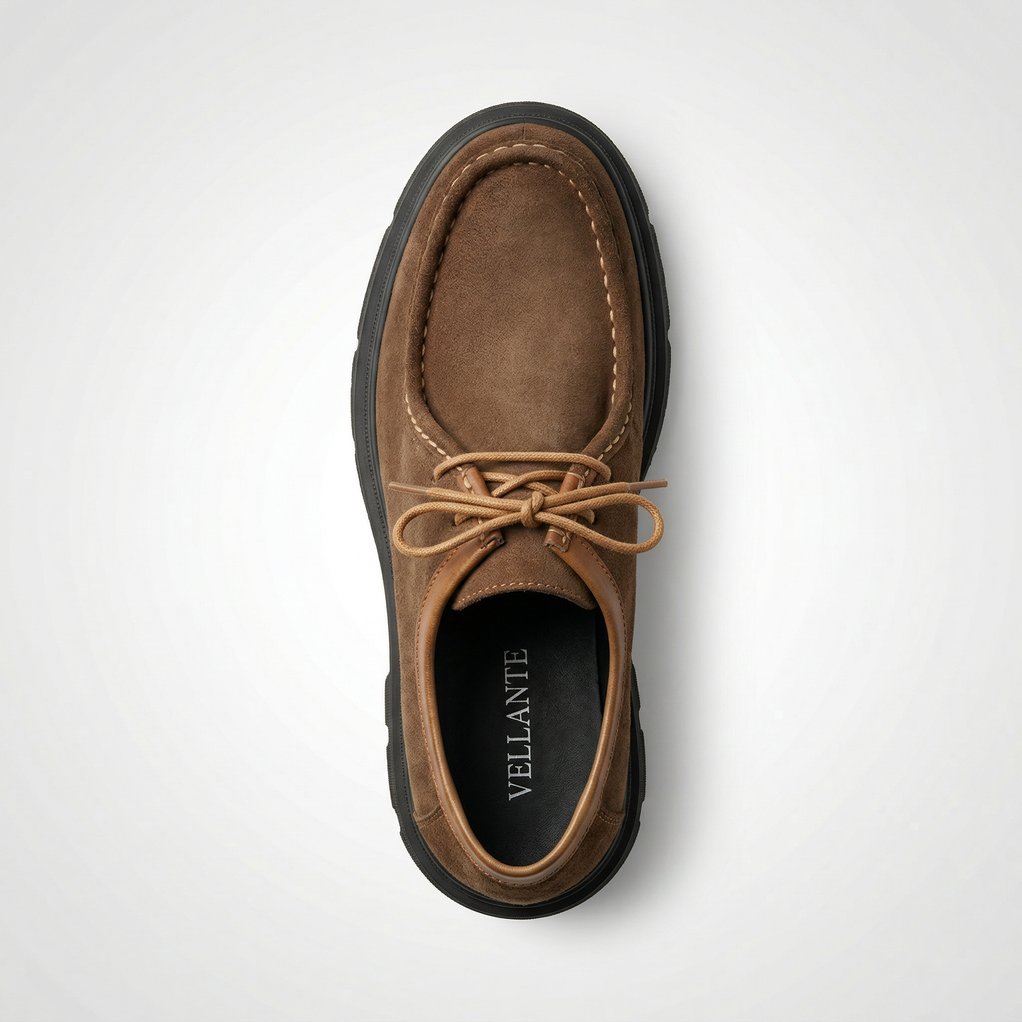 VELLANTE – SAND SHADE SUEDE DERBY