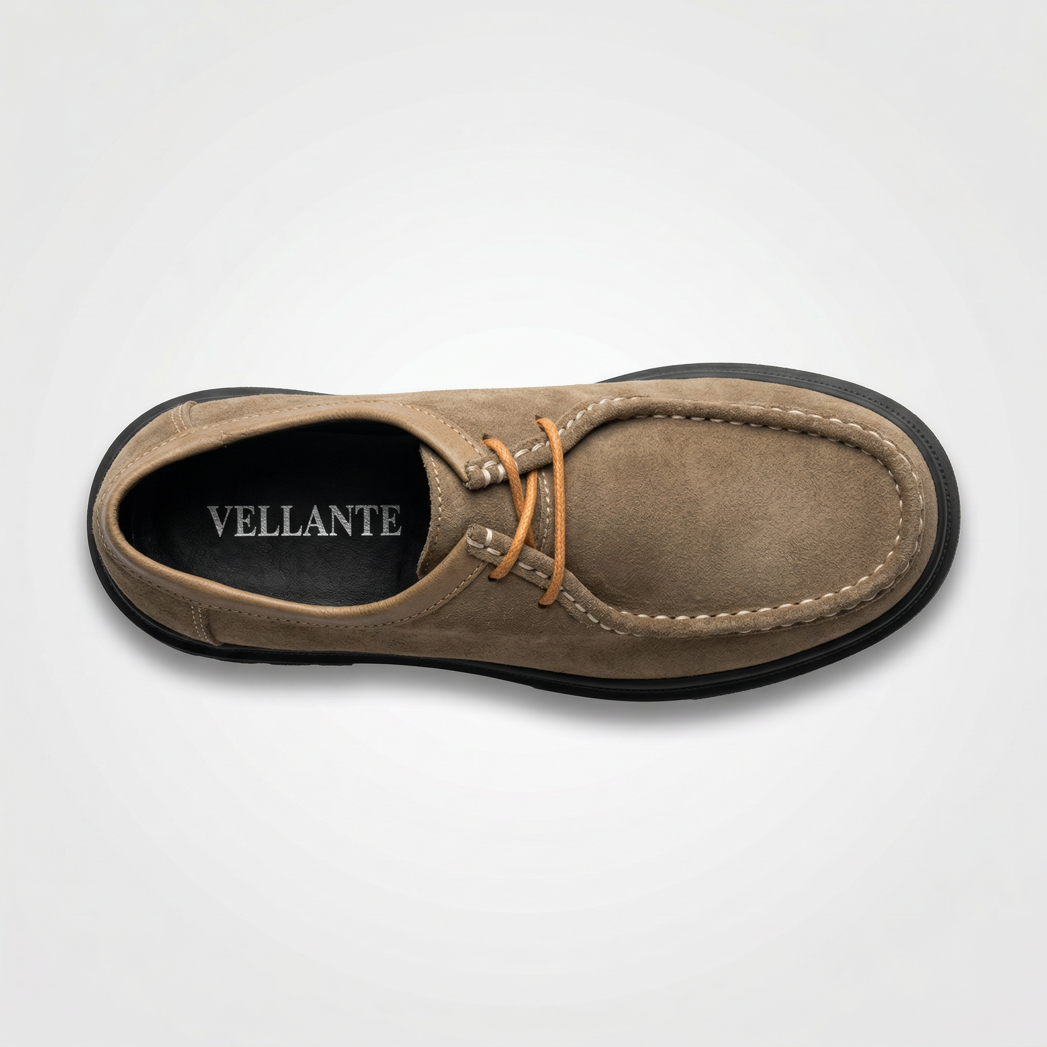 VELLANTE – SAND SUEDE DERBY