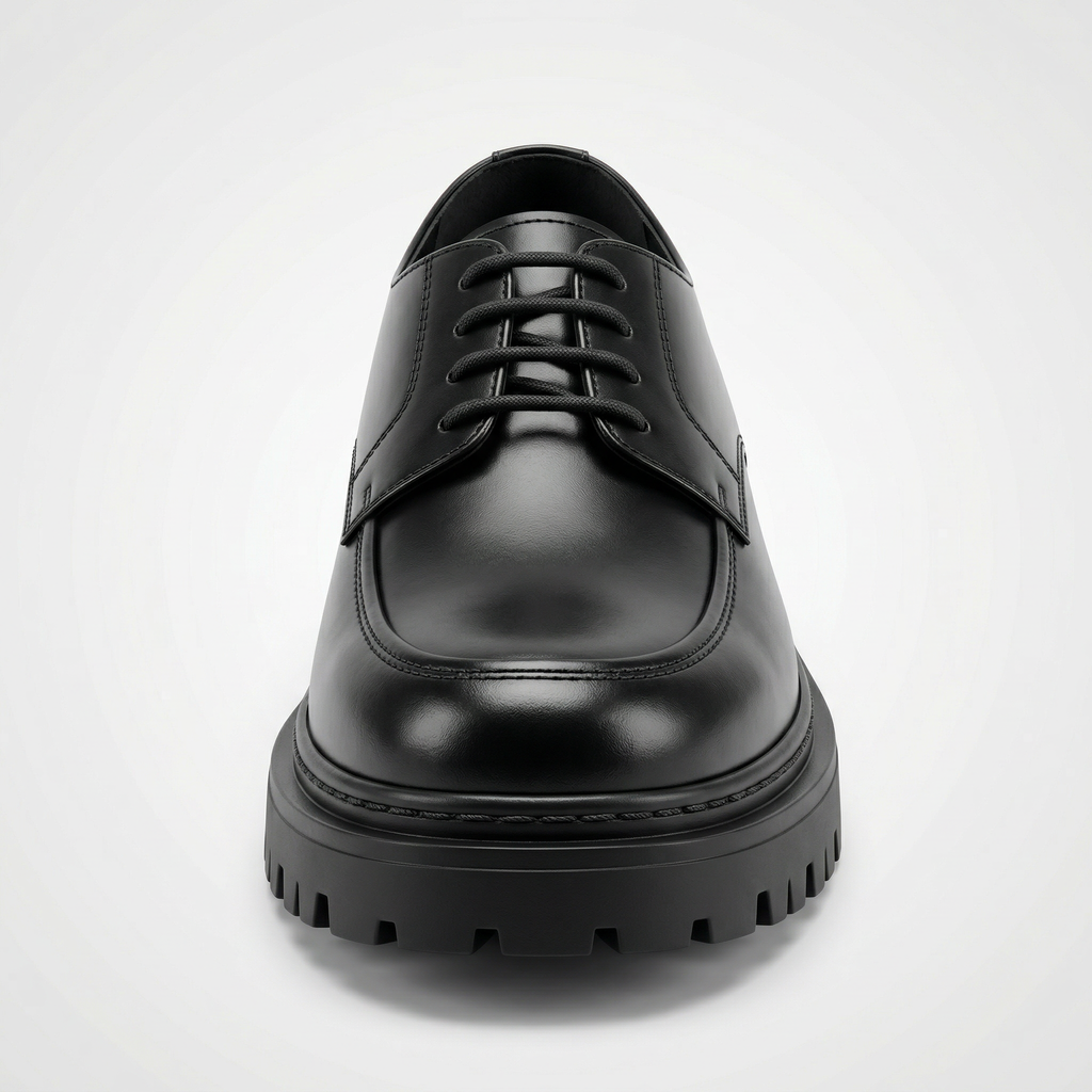VELLANTE – BLACK REFINED DERBY