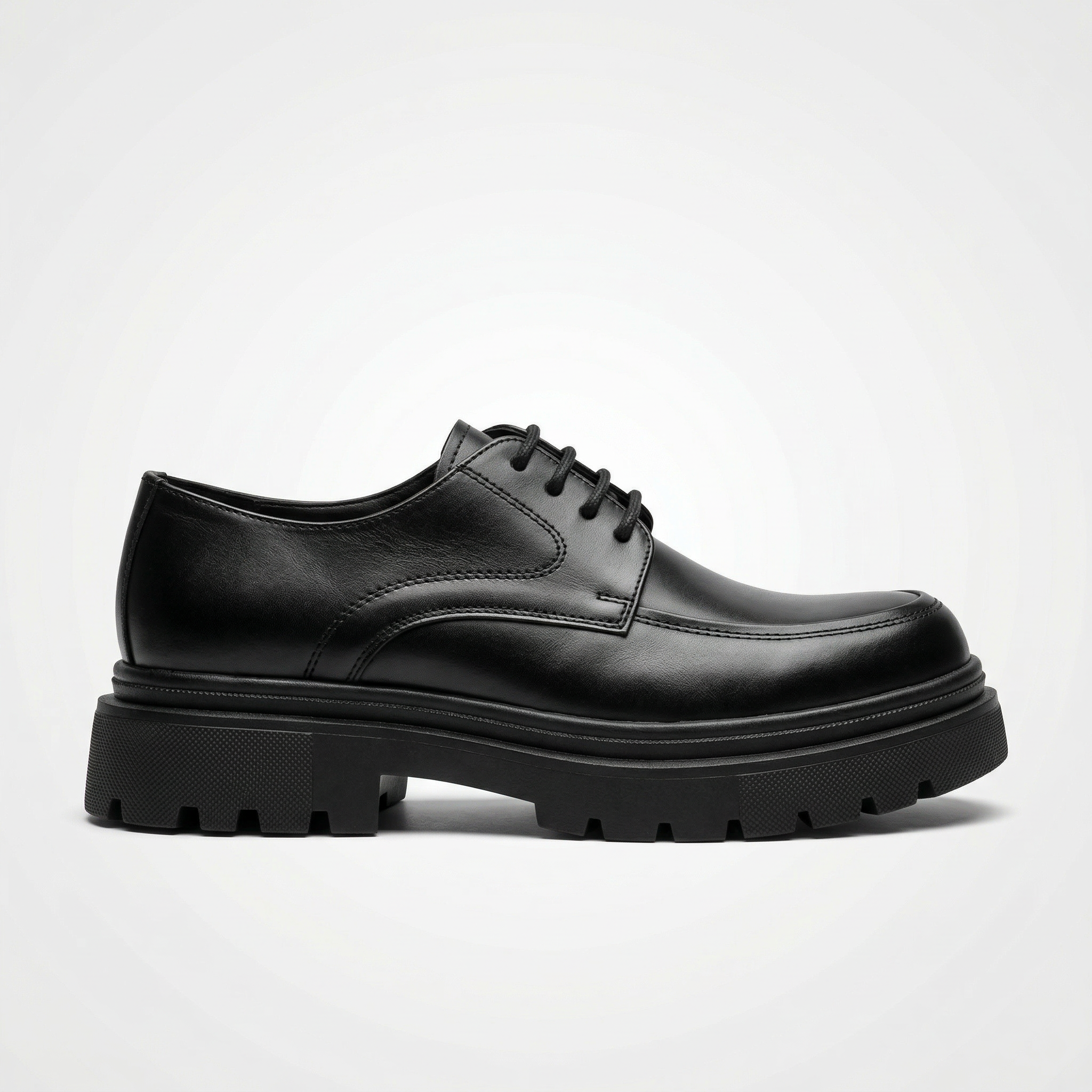 VELLANTE – BLACK REFINED DERBY