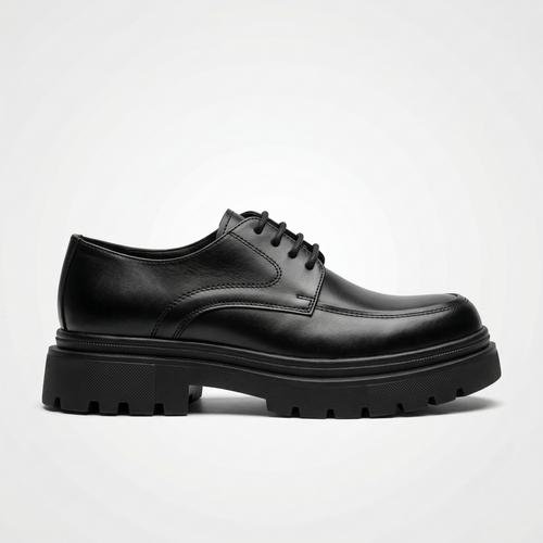VELLANTE – BLACK REFINED DERBY