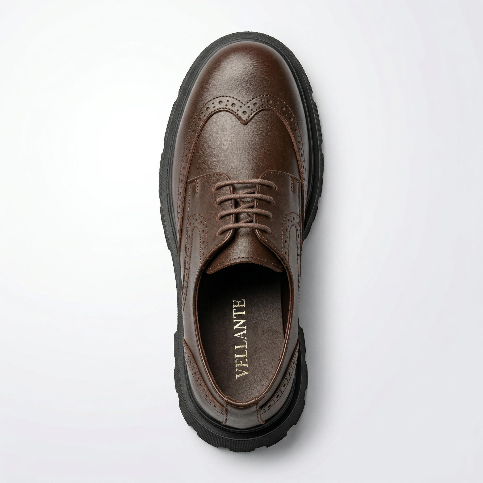 VELLANTE – BROWN BROGUE DERBY