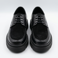 VELLANTE – BLACK SUEDE DERBY