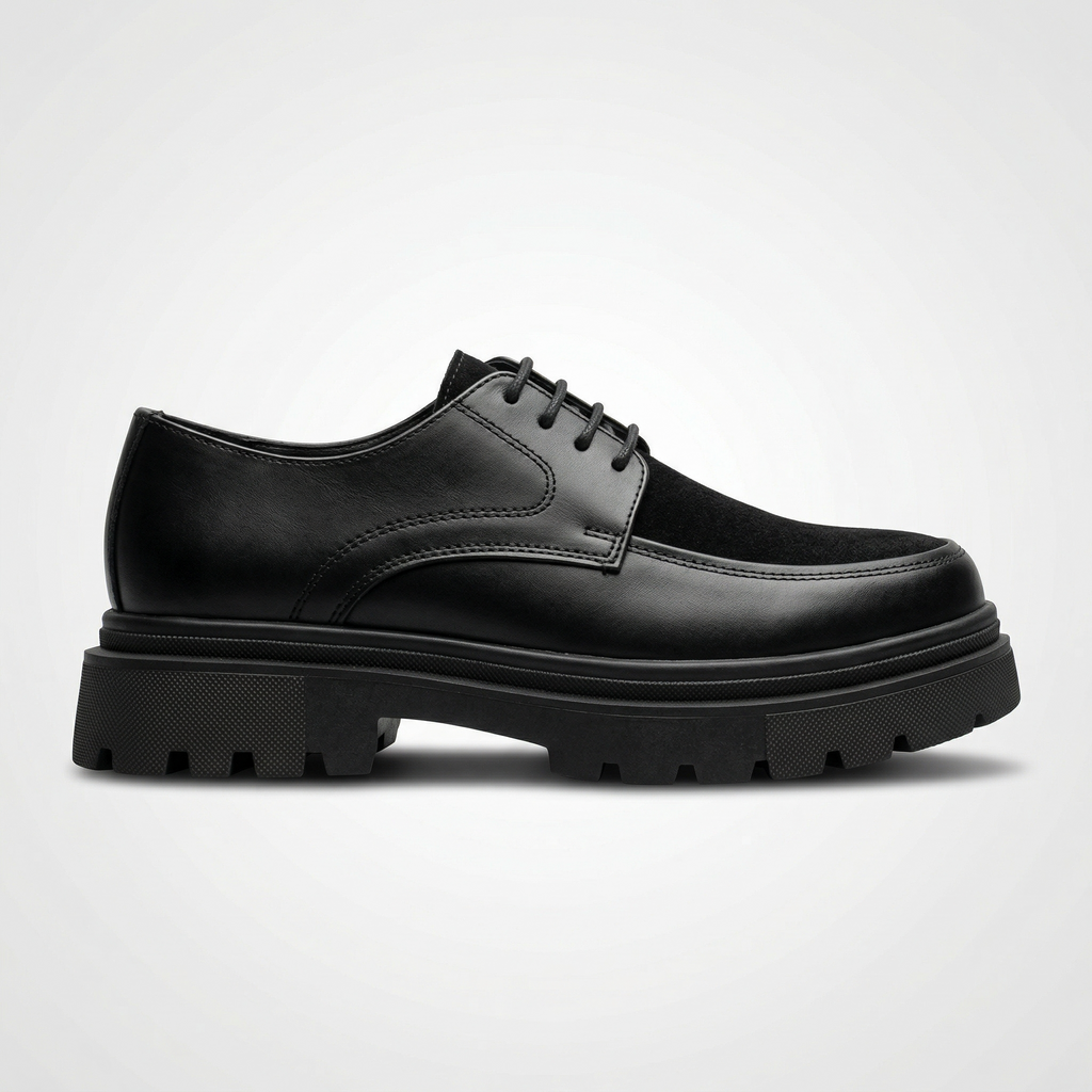 VELLANTE – BLACK SUEDE DERBY