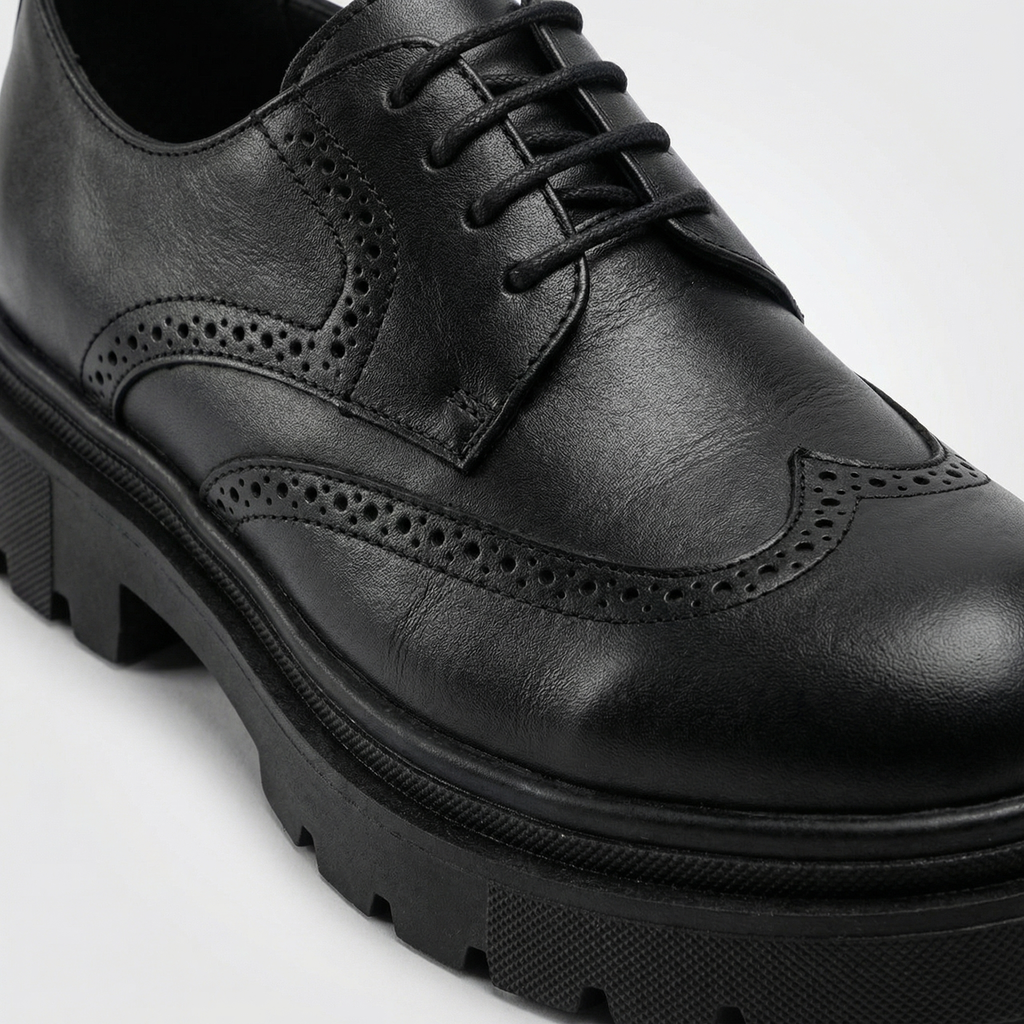VELLANTE – BLACK BROGUE DERBY