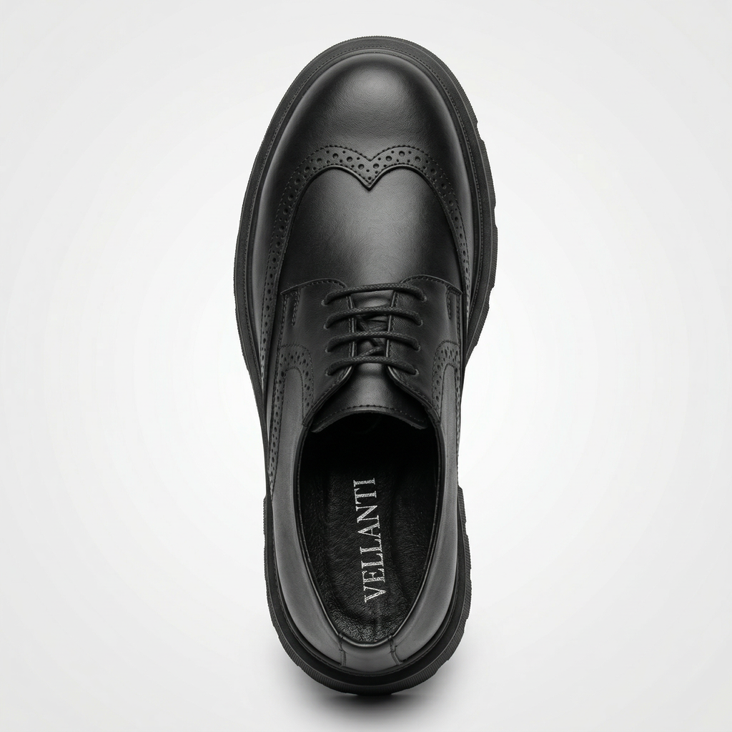 VELLANTE – BLACK BROGUE DERBY