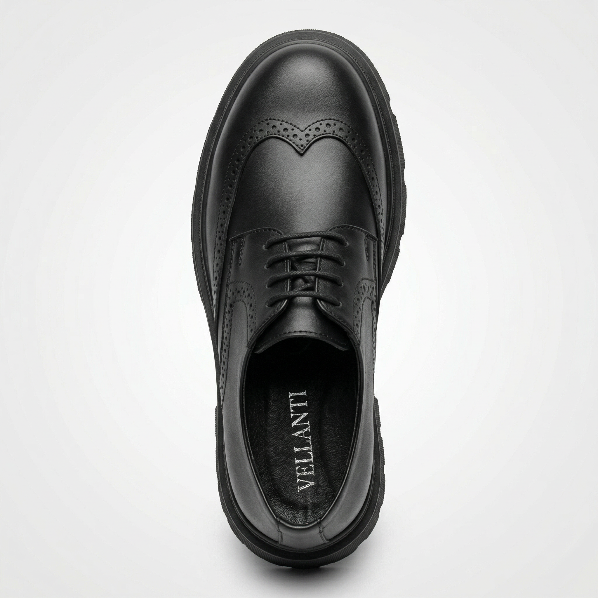 VELLANTE – BLACK BROGUE DERBY